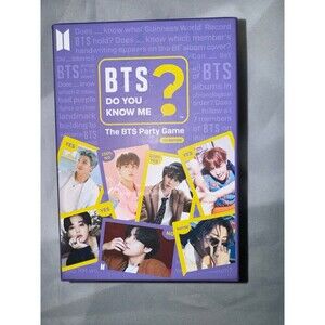 BTS Do you‎ know me party game